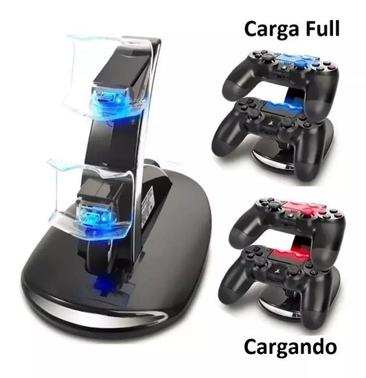 CARGADOR DOBLE PS4