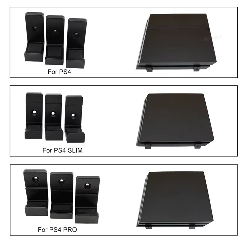 soporte de pared para ps4 slim/ fat/ pro