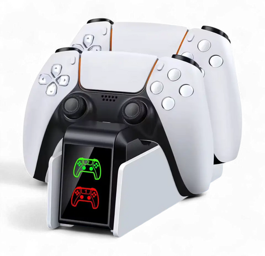 CARGADOR DOBLE PARA MANDO PS5/ CARGA RAPIDA